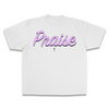 PRAISE - Vintage White Tee - Eve